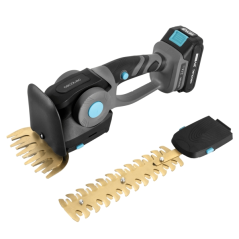 Taille-haie sans fil 2 en 1 Cecotec TitaniumSword 2120 Hand XL - Lame de 22 cm - Commande rotative - Batterie 21 V 2000 mAh