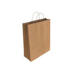 LOT de 25 Sac en papier kraft Bismark - Dimensions : 40 x 14 x 32 cm - Marron