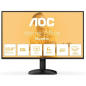 Moniteur AOC 24B31H 23,8" LED IPS Full HD 120 Hz - Temps de réponse 1 ms - HDMI, VGA - Compatible VESA 100 x 100 mm - Noir