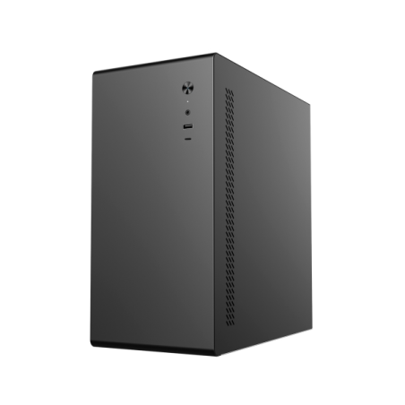 Boîtier tour MicroATX Coolbox M640C - Tailles de disque prises en charge : 3,5 po et 2,5 po - USB-A 3.2 Gen1, USB-C 3.2 Gen1 et