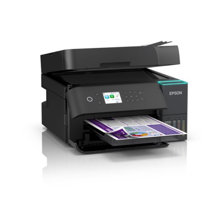 Imprimante multifonction couleur recto verso Epson EcoTank ET3950, Wi-Fi, 35 ppm, chargeur automatique de documents (ADF) de 30