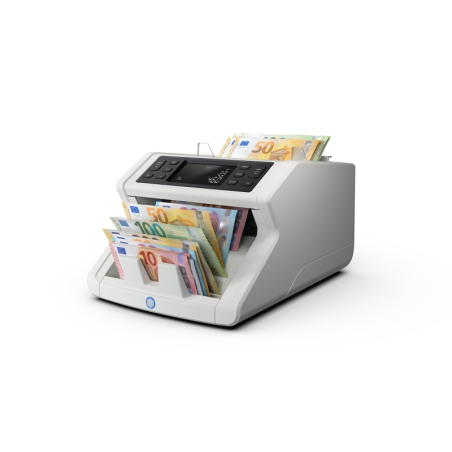 Compteuse de billets Safescan 2265 (G2) - Compte les billets mixtes en euros et en livres sterling - Capacité jusqu'à 300