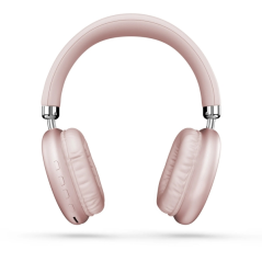 Casque Bluetooth 5.4 Energy Sistem Style - Basses profondes - Connexion multipoint - Assistant vocal - Lecteur MicroSD - Rose