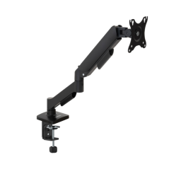 Support de bureau à bras articulé Tooq pour écrans 13"-32" - Pivotant et inclinable - Gestion des câbles - Poids max. 9 kg