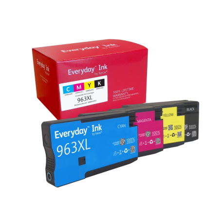 Cartouches encre Xerox 963XL couleurs