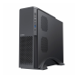 Boîtier tour CoolBox T313-BZ Slim Micro ATX, Mini ITX - Disque dur 2,5" et 3,5" - USB 3.0, USB-C - Alimentation 300 W - Noir