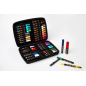 Coffret Posca Premium de 40 marqueurs peinture - Couleurs et traits assortis - Pointe polyester - Encre pigmentée à base d'eau