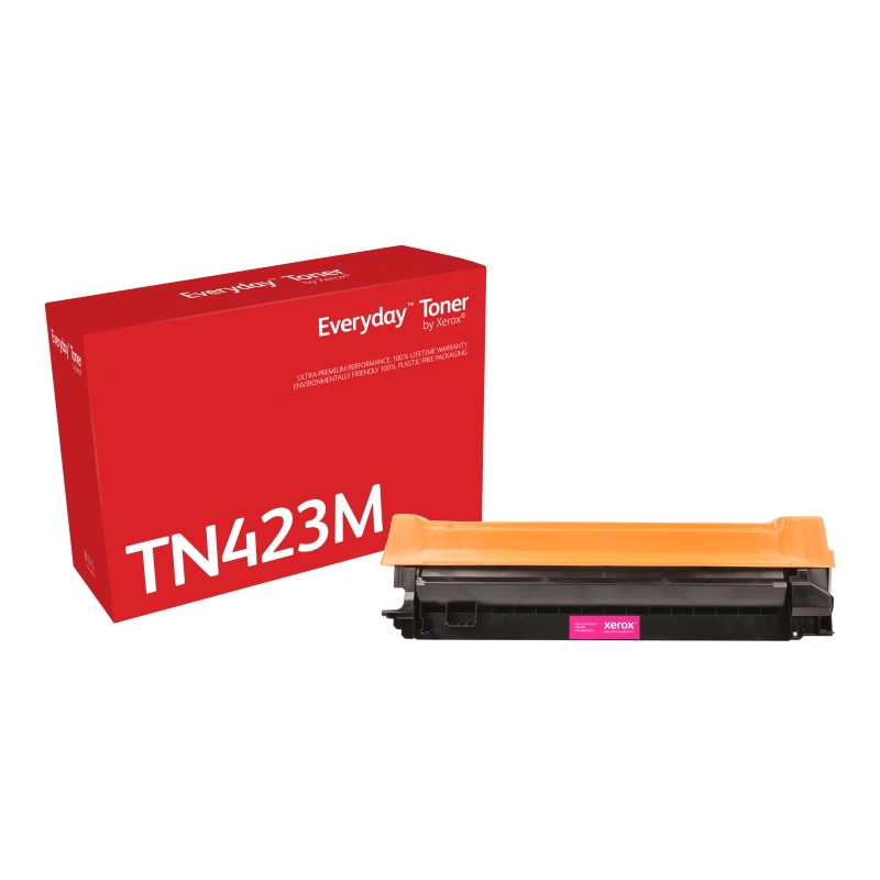 Cartouche de toner magenta reconditionnée pour Brother TN-423M Xerox