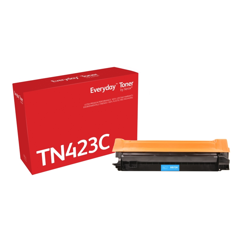 Cartouche toner cyan reconditionnée compatible Brother TN-423C