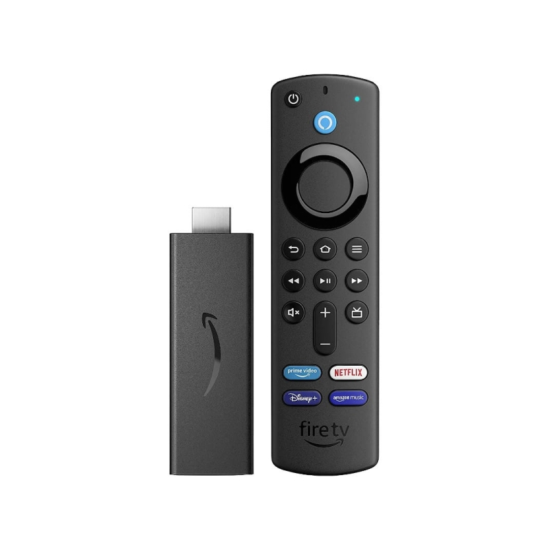 Lecture en streaming Amazon Fire TV Stick HD - Connecteur HDMI - Résolution jusqu'à FullHD HD - Connexion Wi-Fi - Bluetooth 5.0
