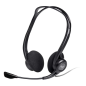 Casque Logitech 960 avec Microphone USB - Microphone Pliable et Flexible - Commandes Filaires - Câble 2,40m - Coloris Noir