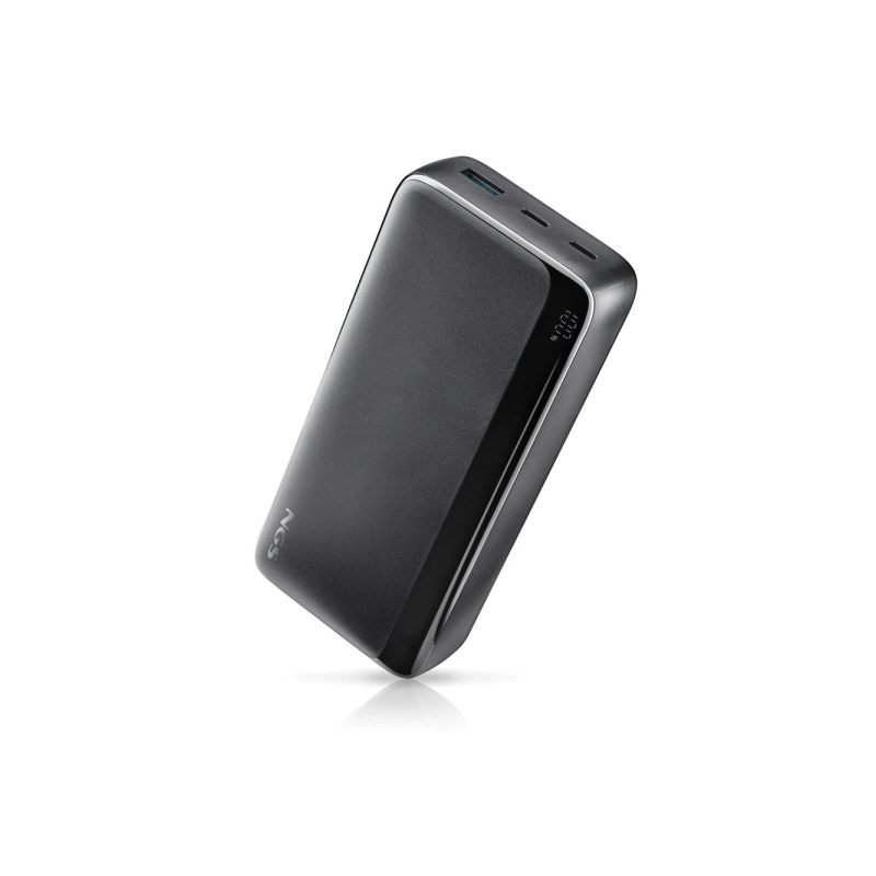 Batterie externe NGS QUIZ 20 20 000 mAh - 22,5 W - PD 3.0 - QC 3.0 - 2 ports USB-C, 1 port USB-A - Couleur : Noir