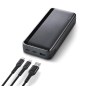 Batterie externe NGS QUIZ 20 20 000 mAh - 22,5 W - PD 3.0 - QC 3.0 - 2 ports USB-C, 1 port USB-A - Couleur : Noir