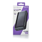 Batterie externe NGS QUIZ 20 20 000 mAh - 22,5 W - PD 3.0 - QC 3.0 - 2 ports USB-C, 1 port USB-A - Couleur : Noir