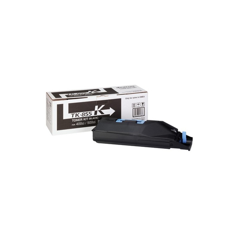 Cartouche de toner noire originale Kyocera TK855K - 1T02H70EU0/TK855K