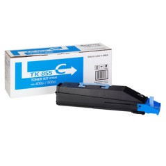 ✅ Cartouche de toner cyan originale Kyocera TK855C - 1T02H7CEU0/TK855C couleur cyan en stock