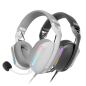 Casque gaming Mars Gaming MH-PRO - Câble de 180 cm - Coussinets d'air respirants - Commandes intégrées - Microphone intégré