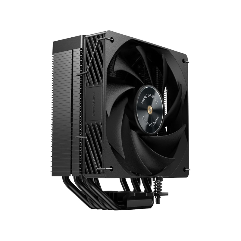 Refroidisseur de processeur Mars Gaming MCPU-X5 (280 W) - Ventilateur PWM 120 mm - 5 caloducs HCT - Fonctionnement