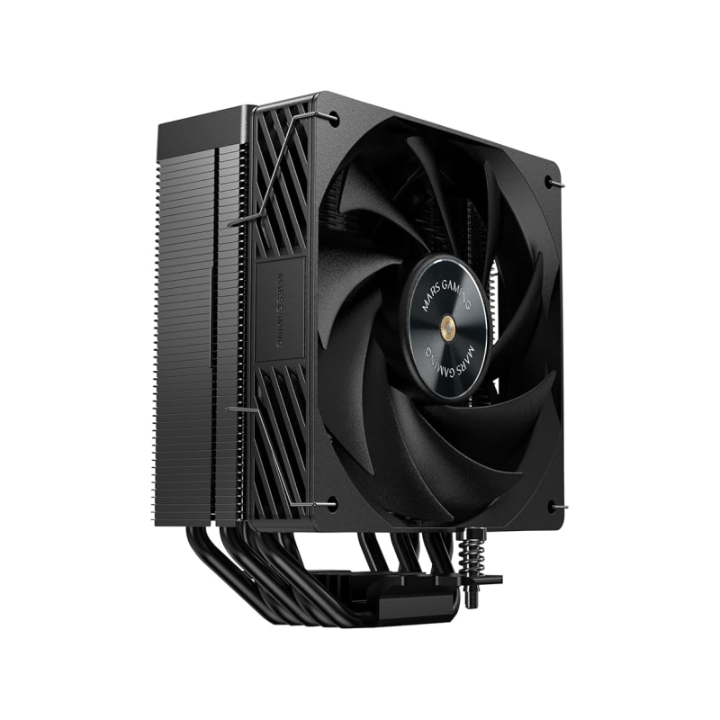 Refroidisseur de processeur Mars Gaming MCPU-X5 (280 W) - Ventilateur PWM 120 mm - 5 caloducs HCT - Fonctionnement