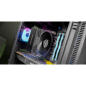 Refroidisseur de processeur Mars Gaming MCPU-X5 (280 W) - Ventilateur PWM 120 mm - 5 caloducs HCT - Fonctionnement