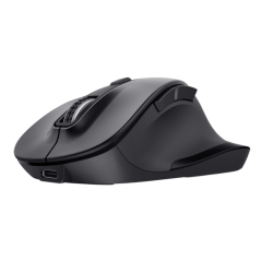 Souris sans fil multi-appareils Trust Fyda - Bluetooth - 2400 dpi - 6 boutons - Noire