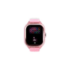 Montre connectée Savefamily Enjoy pour enfants avec GPS et appels - IP67 - Écran IPS 1,4" - Batterie 650 mAh - Rose