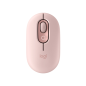 Souris sans fil Logitech POP 1000 dpi - 4 boutons - Multi-appareils - Rose