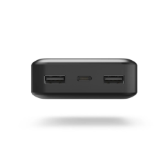 Batterie externe Hama 10 000 mAh - Lithium-polymère - USB-C - USB-A - Charge rapide - 2 ports de sortie - Indicateur de charge