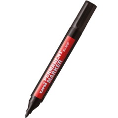 ✅ LOT de 12 Marqueur permanent Uni-ball 320F - Pointe conique - Largeur de trait 1-3 mm - Étanche - Sans xylèn en stock