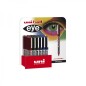 Stylos à encre liquide Uni-ball Eye Micro UB-150 - 0,5 mm - Présentoir 36

