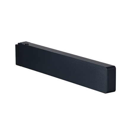 Barre de son noire rectangulaire