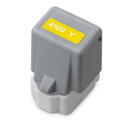 cartouche encre jaune étiquette 4100