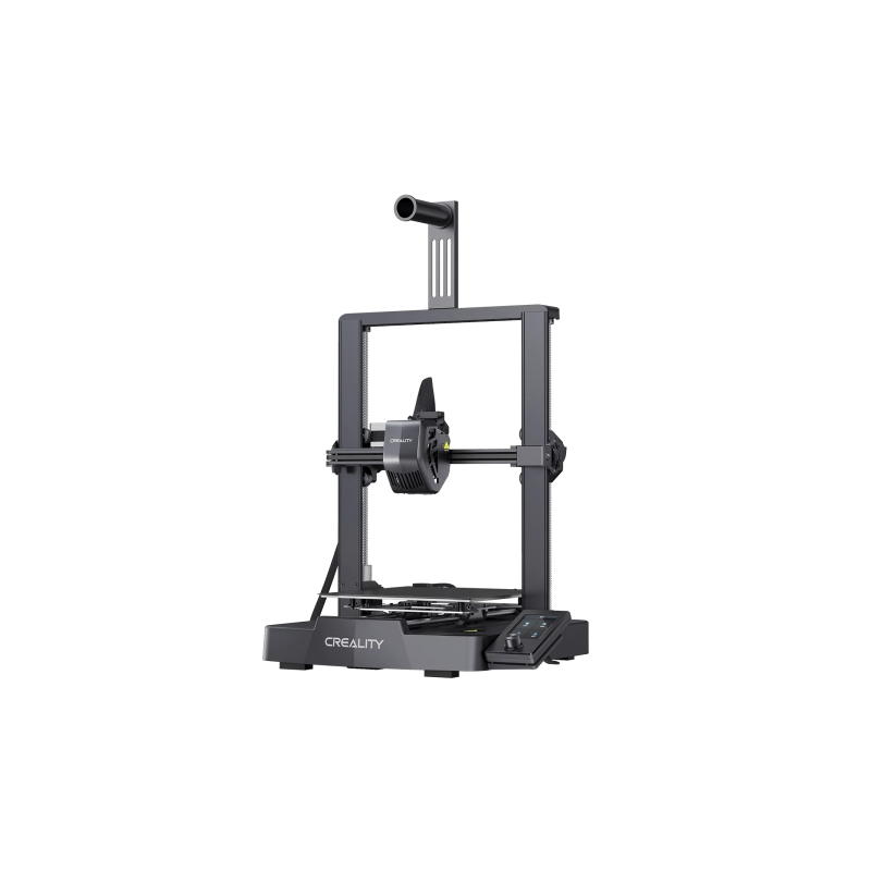 Imprimante 3D ouverte Creality Ender-3 V3 SE - Volume 22 x 22 x 25 cm - Axes Y et Z avec double guidage linéaire - Nivellement