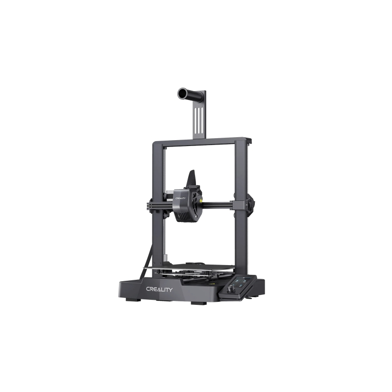 Imprimante 3D ouverte Creality Ender-3 V3 SE - Volume 22 x 22 x 25 cm - Axes Y et Z avec double guidage linéaire - Nivellement