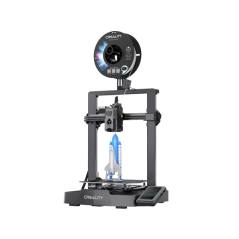 Imprimante 3D ouverte Creality Ender-3 V3 SE - Volume 22 x 22 x 25 cm - Axes Y et Z avec double guidage linéaire - Nivellement