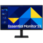 Moniteur Samsung Essential S3 27" LCD IPS FullHD 1080p 100Hz - Réponse 5 ms - Angle de vision 178° - HDMI - VESA 100x100mm