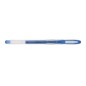 Stylo gel Uni-ball Signo Sparkling bleu 1mm - Lot de 12