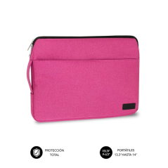 Housse Subblim Urban pour ordinateur portable de 13,3" à 14" - Protection élégante et fonctionnelle - Tissu polyester 600D