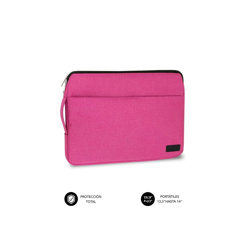 Housse Subblim Urban pour ordinateur portable de 13,3" à 14" - Protection élégante et fonctionnelle - Tissu polyester 600D