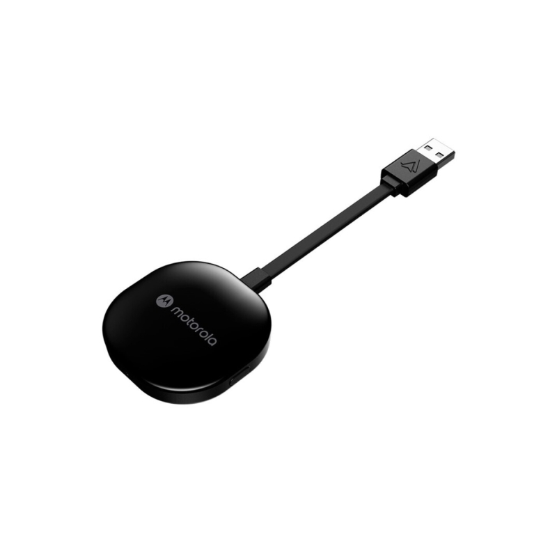 Adaptateur sans fil Android Auto Motorola MA1 - Wi-Fi - Bluetooth 5.0 - Noir