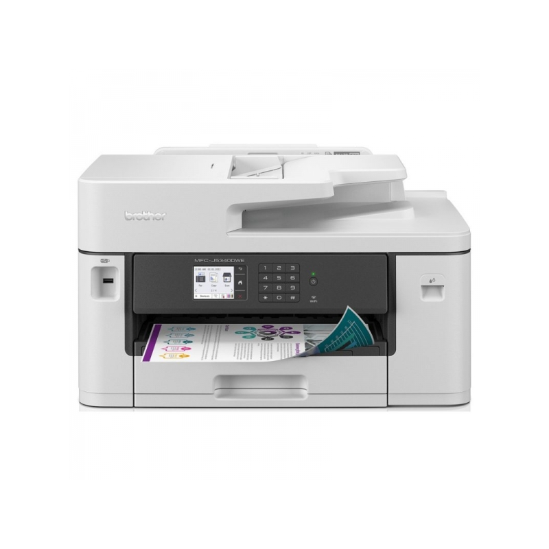 Imprimante multifonction couleur Brother MFC-J5340DWE EcoPro A4, A3 Fax recto verso WiFi 28 ppm