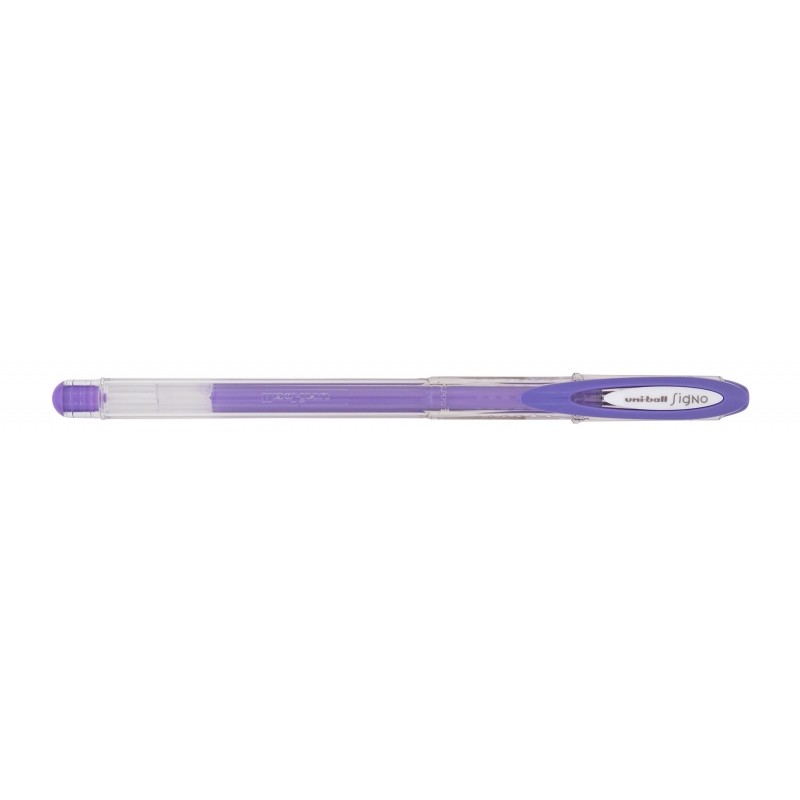 Roller gel Uni-ball Signo Angelic violet 0,7 mm - Lot de 12