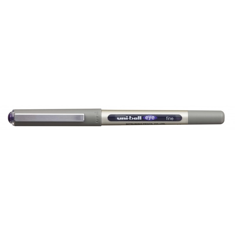 Stylo encre liquide Uni-ball Eye Fine UB-157 violet 0,7mm x12

