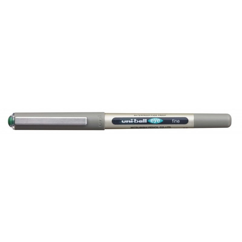 Stylo encre liquide Uni-ball Eye Fine 0,7 mm vert x12

