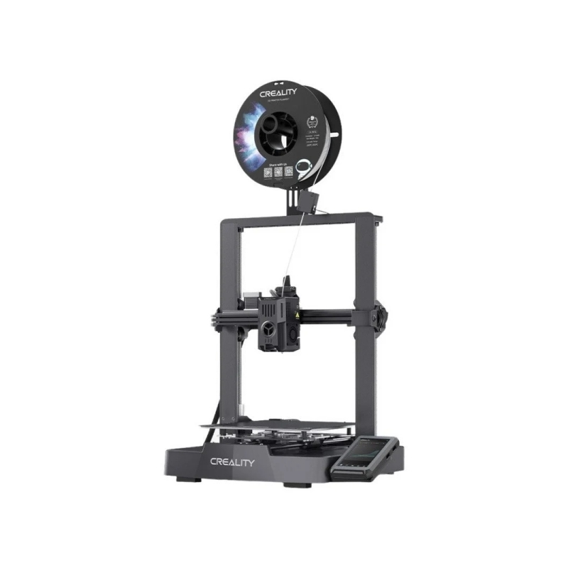 Imprimante 3D ouverte Creality Ender-3 V3 KE - Volume 22 x 22 x 24 cm - Double ventilateur - Boîtier en métal - Rail linéaire