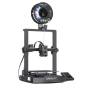 Imprimante 3D ouverte Creality Ender-3 V3 KE - Volume 22 x 22 x 24 cm - Double ventilateur - Boîtier en métal - Rail linéaire