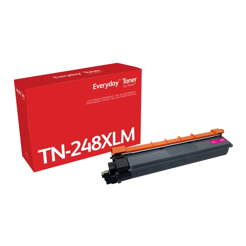 Cartouche de toner magenta compatible avec Brother TN248XL