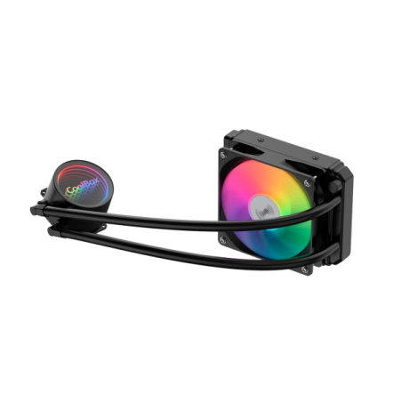 Kit de refroidissement liquide Coolbox Infinite Liquid120 - ARGB - TDP 180 W - Compatibilité universelle - Noir