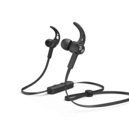 Écouteurs de sport Hama Freedom Run II - Bluetooth - Portée de 10 m - Microphone omnidirectionnel - Assistant vocal
