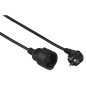 Rallonge électrique Hama - Puissance maximale 3680 W - Longueur 3 m - Section 1,5 mm² - Prise Schuko CEE7 - Noir
